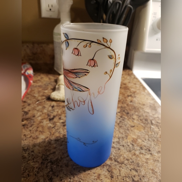 20oz Frosted glass tumbler - Picture 2 of 3